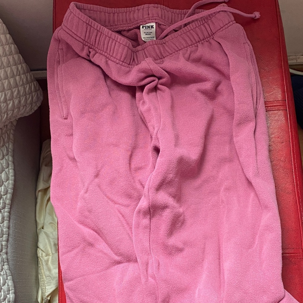 PINK Victoria's Secret Fuchsia Joggers